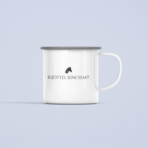 ZShowTime fém bögre - Kijöttél Kincsem?